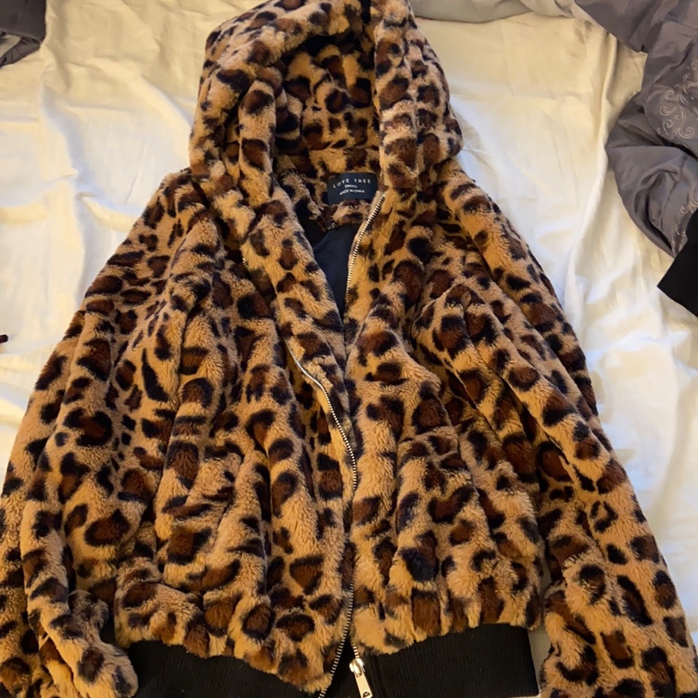 Women’s Fleece Print Jacket